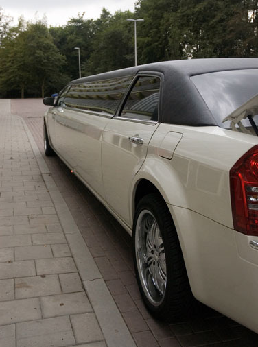 Limo parked outside waiting